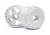 HPI Micro RS4 FIFTEEN52 TurboMac Wheels - White - Pack of 6