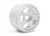 HPI Micro RS4 FIFTEEN52 TurboMac Wheels - White - Pack of 6