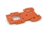 Bulkhead Lower Plate 2.5mm (Flux/Orange)