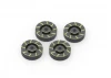 7mm Hex Hub Weight Set (Brass/4pcs)