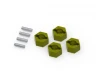 7mm Hex Hub Set (Brass/4pcs)