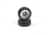 TSMK5-10 Drift Wheel/Tire Set 22x11mm (Grey/4pcs)
