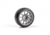 TSMK5-10 Drift Wheel/Tire Set 22x11mm (Grey/4pcs)