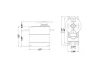 Hitec HS225BB Mighty Mini Servo - 0.11s - 4.8kg