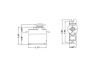 Hitec HS81 Micro Servo Speed Torque Hybrid I.C.