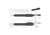 Hitec HLS12-10050-6V 100mm Stroke 50:1 Linear Servo 2.2kg/ 6.7mm/s 4.0V - 8.4V ** CLEARANCE **