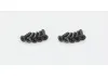 Kyosho Flat Head 4X15mm Metallic Screws (10)