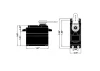 Hitec Hs5585Mh Digital Coreless H/V M/G Servo