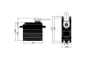 Hitec Hsb9380Th Brushless HV Ultra Torque Servo