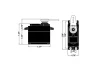 Hitec Hsb9475Sh Brushless HV Ultra High Speed Servo