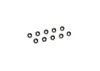 Kyosho 3mm Flat Head Washer Gun Metal (10)
