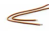 Hitec 3 Color Heavy Gauge Servo Wire 50ft (15.24m)
