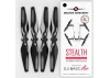 DJI Mavic Air STEALTH Upgrade Propellers 5.3 x 3.3 - Black (4)