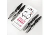 DJI Mavic Air STEALTH Upgrade Propellers 5.3 x 3.3 - Black (4)