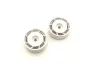 KYOSHO 8d front wheel 50mm white-2pcs-Ultima