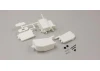 Receiver and Battery Box Kyosho Inferno MP9-MP10 - White