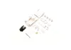 Kyosho Bodyshell Porsche 962 C Coupe LH Mini-Z + 2WD Rims (White Body)
