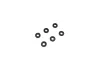 Kyosho Black Anodized Washer 3x7x1mm. (6)