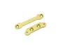 Kyosho Turbo Optima Front Suspension Plate Set (2) Gold