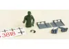Heng Long Tiger I Decals Driver And Fittings (Grey)