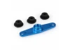 J Perkins Aluminium. CNC Servo Double Arm (Blue) (Fut/Jr/HTC