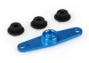 J Perkins Aluminium. CNC Servo Double Arm (Blue) (Fut/Jr/HTC
