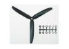 GWS Scale Prop 9X5 3-Blade Black