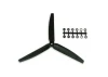 GWS Scale Prop 7X3.5 3-Blade Black
