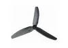 GWS Scale Prop 5X3 3-Blade Black Opp/Rotation