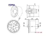 GWS EDF64 Ducted Fan Unit(6-Blade/150 Motor)