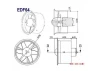 GWS Edf64 Ducted Fan Unit(6-Blade/150 Motor)