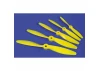 J Perkins Nylon Prop Yellow 9 X 4 61L