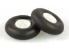 J Perkins JP 3.1/2Ins - (87mm) White Wheels (2)
