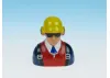 J Perkins JP Pilot Red/Blue/Yellow Cap (Painted) P27