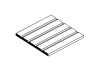 Evergreen 6x12in (15x30cm) Passenger Car Siding Sheet .030in (0.75mm) Thick (1 Sheet per pack)