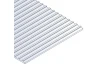 Evergreen 6x12in (15x30cm) Seam Roofing Sheet .040in (1.0mm) Thick 3/16in Groove Spacing (1 Sheet per pack)