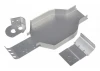 Team Associated RC10CC Chassis /Nose Plate/Motor Mount Silver