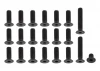 Team Associated RC10CC 8/32 Screw Set Black