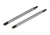 Associated RC8T3 Factory Team Chrome Shock Shafts 33.5mm
