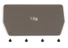 Associated B6/B6D Aluminium Chassis Weight 13G