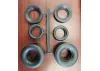 Atlantis Models 1:16 Funny Car Tire set bagged with punched header card