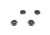 Serrated Large Diameter 1:10 Aluminium Wheel Nuts (4) Gun Metal