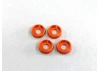 M4 Flat Head Washer (4) Orange