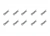 ARAC3450 Arrma Body Clip 6mm (10Pcs)