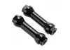 ARAC9695 Arrma CNC Aluminium Wing Posts (Black) (2Pcs)