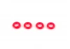 ARAC7451 O-RING P-3 3.5x1.9mm (Red) (4)