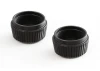 ARAC8967 Arrma Aluminium Lower Shock Cap (Black) (2Pcs)