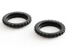 ARAC8964 Arrma Aluminium Shock Collar (Black) (2Pcs)