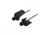 ARAC9090 Shock Shaft Eyelet/Spring Perch Set RR(2)