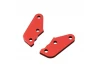 ARAC9371 Arrma Aluminium Steering Plate B (Red) (2Pcs)